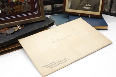 Lot 75 - A rare group WWII medals and ephemera, awarded to Air Commodore ‘Vic’ Willis MBE DSO DFC RAF