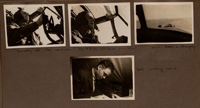 Lot 75 - A rare group WWII medals and ephemera, awarded to Air Commodore ‘Vic’ Willis MBE DSO DFC RAF