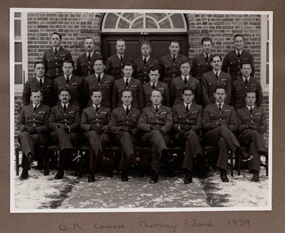 Lot 75 - A rare group WWII medals and ephemera, awarded to Air Commodore ‘Vic’ Willis MBE DSO DFC RAF