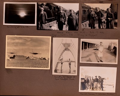 Lot 75 - A rare group WWII medals and ephemera, awarded to Air Commodore ‘Vic’ Willis MBE DSO DFC RAF