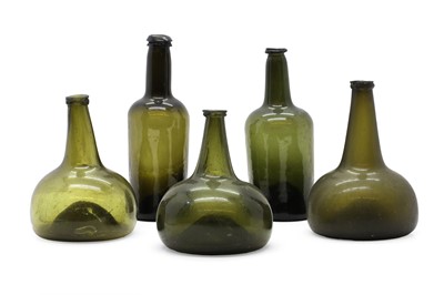 Lot 335 - An antique wine bottle