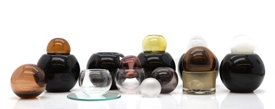 Lot 356 - A collection of glass vases