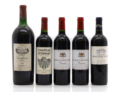 Lot 499 - Selection of Bordeaux red wines