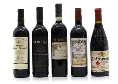 Lot 501 - A selection of red wines