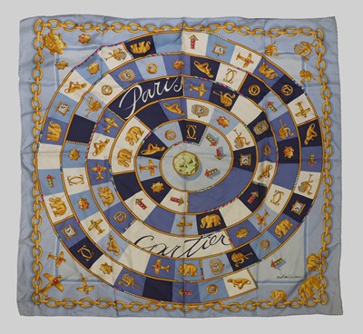 Lot 514 - A 'Must de Cartier' silk scarf