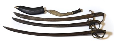 Lot 148 - Three cavalry sabres