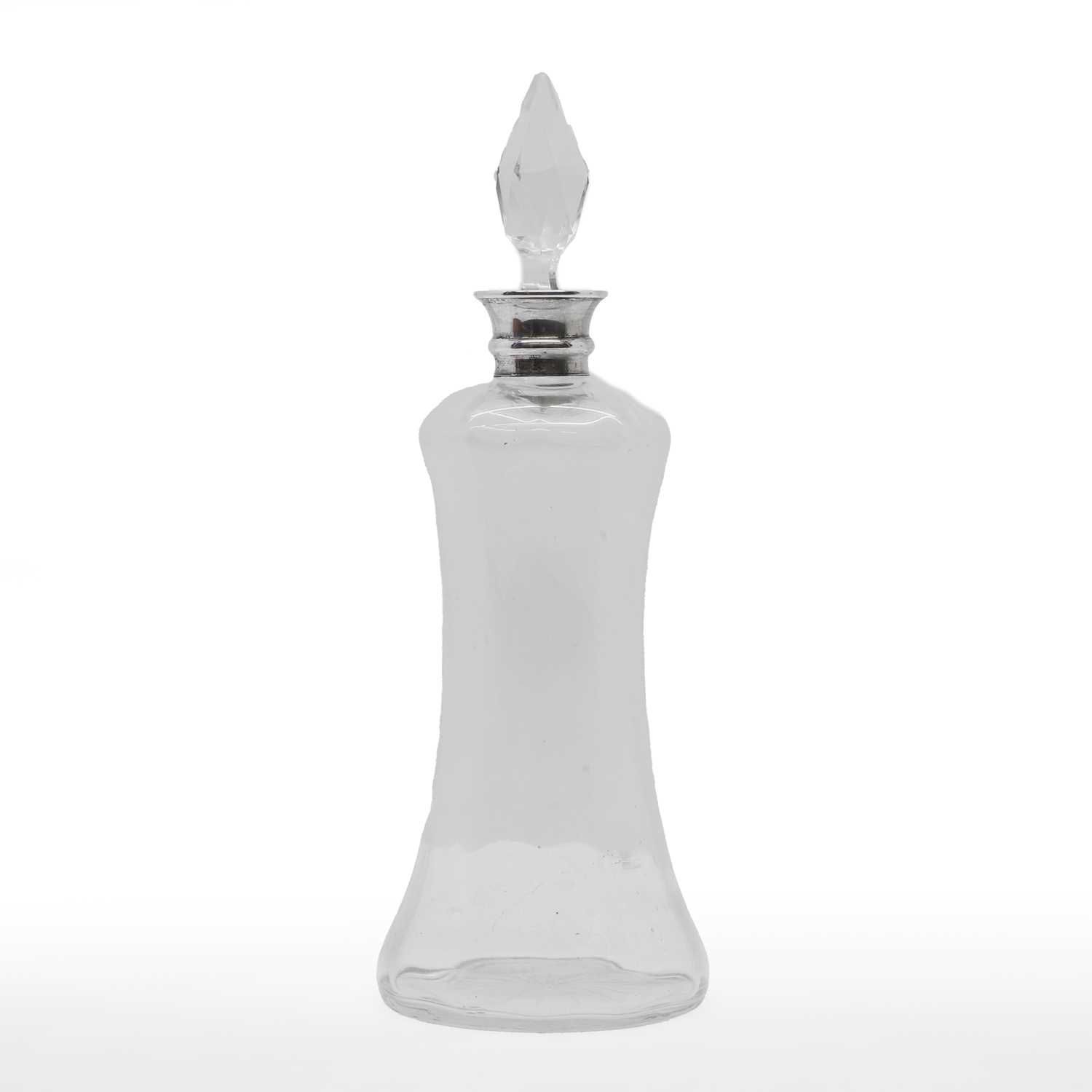 Lot 61 - A silver mounted decanter