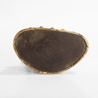 Lot 340 - A Chinese gilt-bronze Buddha