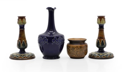 Lot 305 - A group of Doulton stoneware items