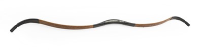 Lot 130 - An eastern bow with leather covering