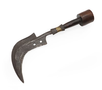 Lot 128 - An African Kongo knife Mangbetu trumbash