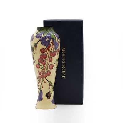 Lot 278 - A Moorcroft pottery vase
