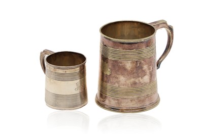 Lot 40 - A George III silver christening mug