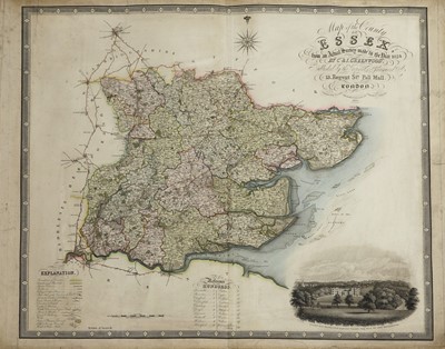 Lot 271A - Six hand coloured maps