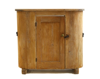 Lot 605 - A pine cabinet