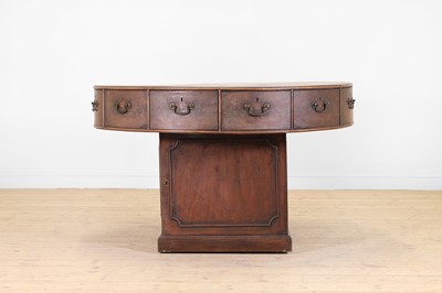 Lot 121 - A George III mahogany rent table
