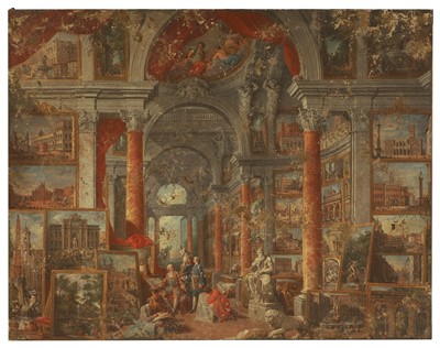 Lot 252 - After Giovanni Paolo Panini