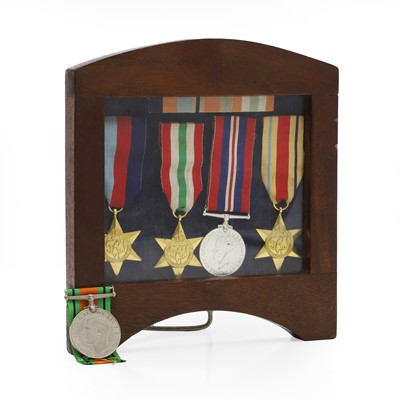 Lot 101A - Four WWII medals