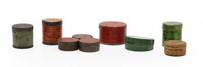 Lot 216 - A collection of shotgun cap boxes