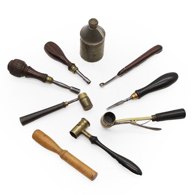 Lot 217 - A collection of shotgun reloading material
