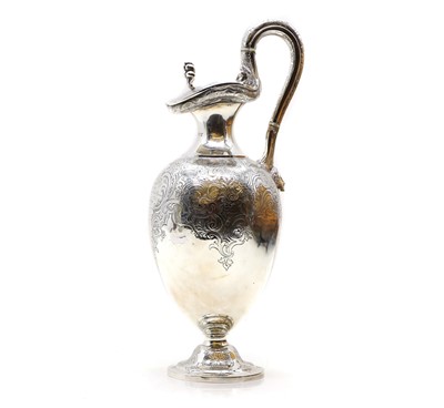 Lot 9 - A silver trophy ewer 'Royal Northern Yacht Sailing Prize 1843'