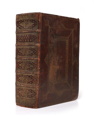 Lot 358 - 1719 Bible, Etc