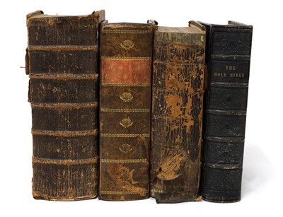 Lot 382 - Four Bibles