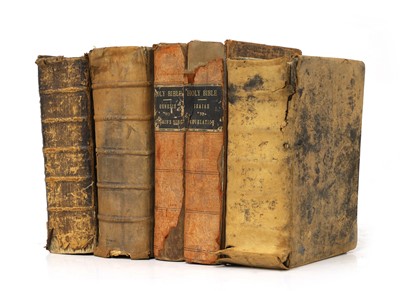 Lot 344 - Four Bibles