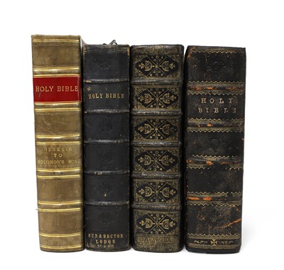 Lot 392 - Four Bibles