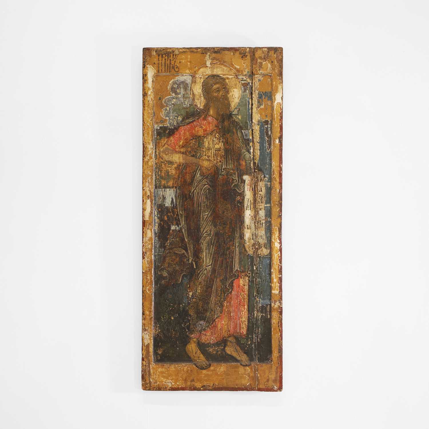 Lot 31 - An icon of St John the Forerunner