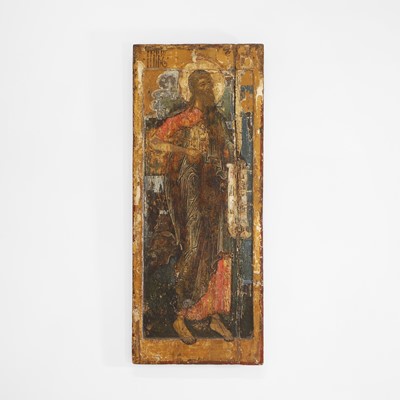 Lot 31 - An icon of St John the Forerunner