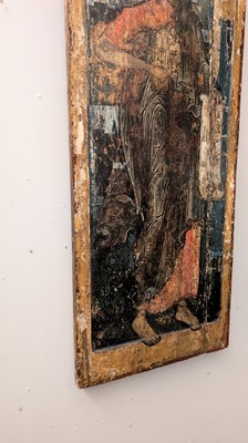 Lot 31 - An icon of St John the Forerunner