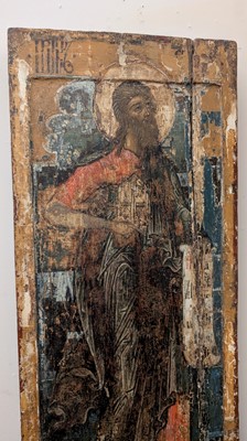 Lot 31 - An icon of St John the Forerunner