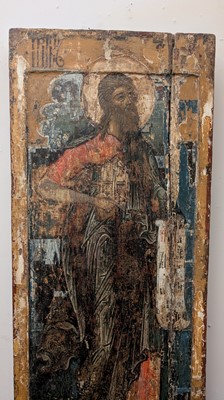 Lot 31 - An icon of St John the Forerunner