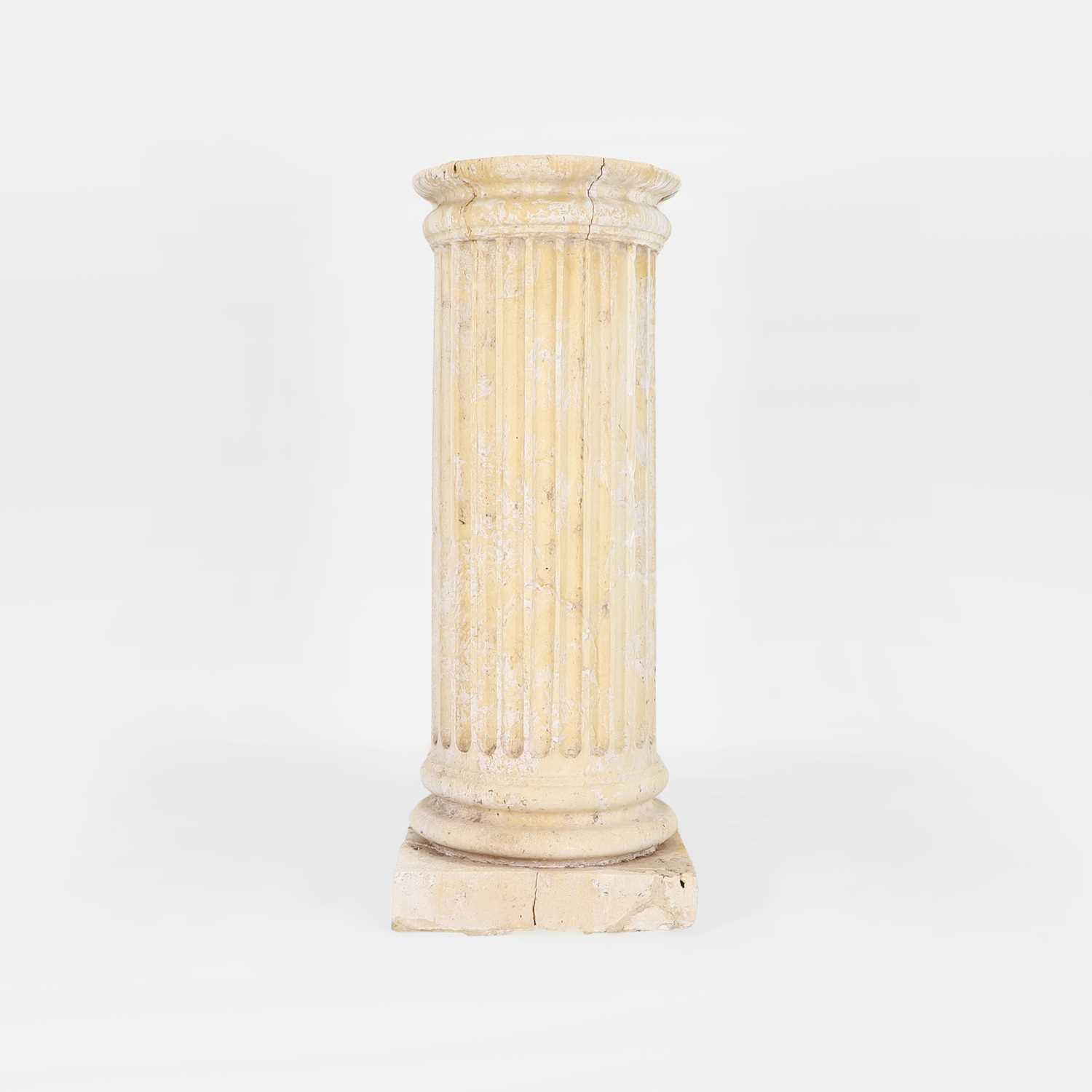 Lot 26 - A composite pedestal