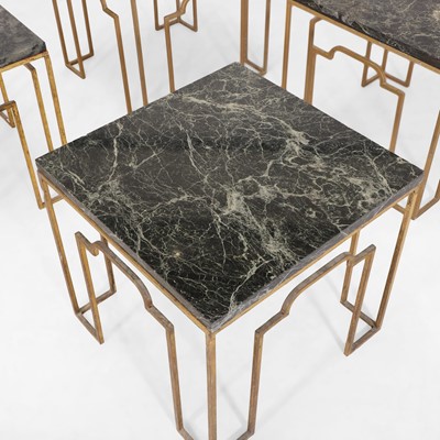 Lot 67 - A set of four Art Deco-style side tables