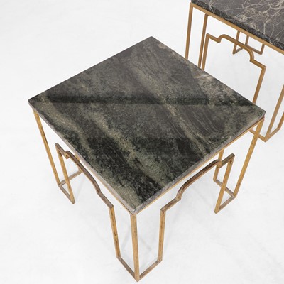 Lot 67 - A set of four Art Deco-style side tables