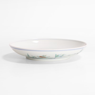 Lot 306 - A Chinese doucai dish