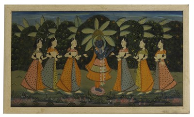Lot 19 - Four pichhwai paintings