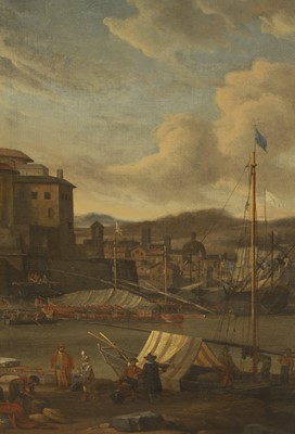 Lot 15 - Abraham Storck (Dutch, 1644-1708)