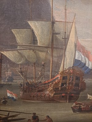 Lot 15 - Abraham Storck (Dutch, 1644-1708)