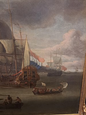 Lot 15 - Abraham Storck (Dutch, 1644-1708)