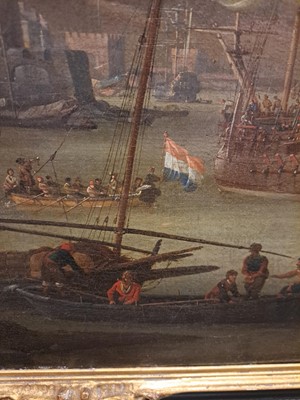 Lot 15 - Abraham Storck (Dutch, 1644-1708)