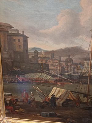 Lot 15 - Abraham Storck (Dutch, 1644-1708)