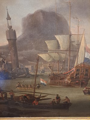 Lot 15 - Abraham Storck (Dutch, 1644-1708)