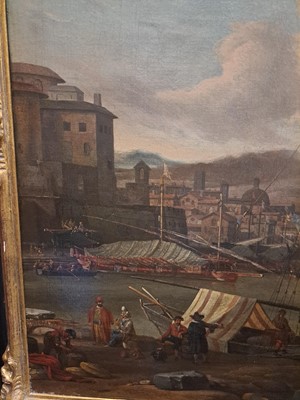 Lot 15 - Abraham Storck (Dutch, 1644-1708)