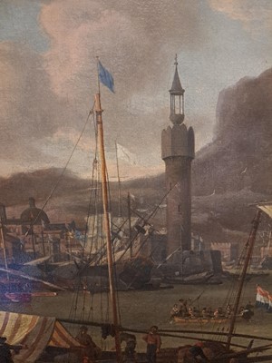 Lot 15 - Abraham Storck (Dutch, 1644-1708)