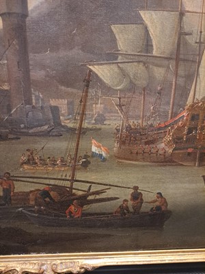 Lot 15 - Abraham Storck (Dutch, 1644-1708)