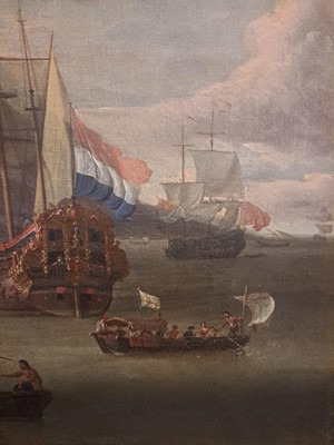 Lot 15 - Abraham Storck (Dutch, 1644-1708)