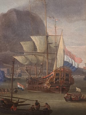 Lot 15 - Abraham Storck (Dutch, 1644-1708)